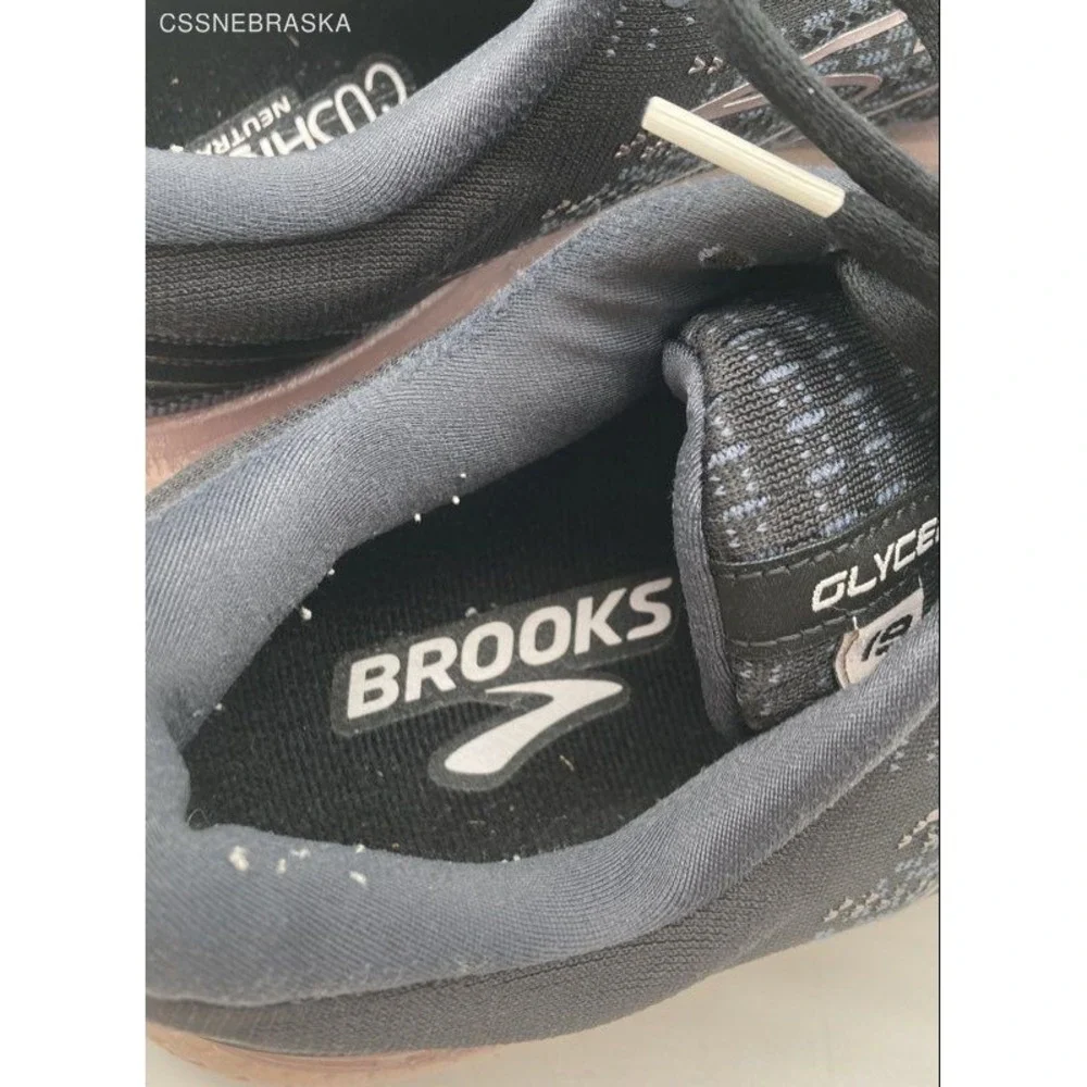 Brooks Black Glycerin 19 Running Shoes, Women's - Size 9.5 - Picture 6 of 11